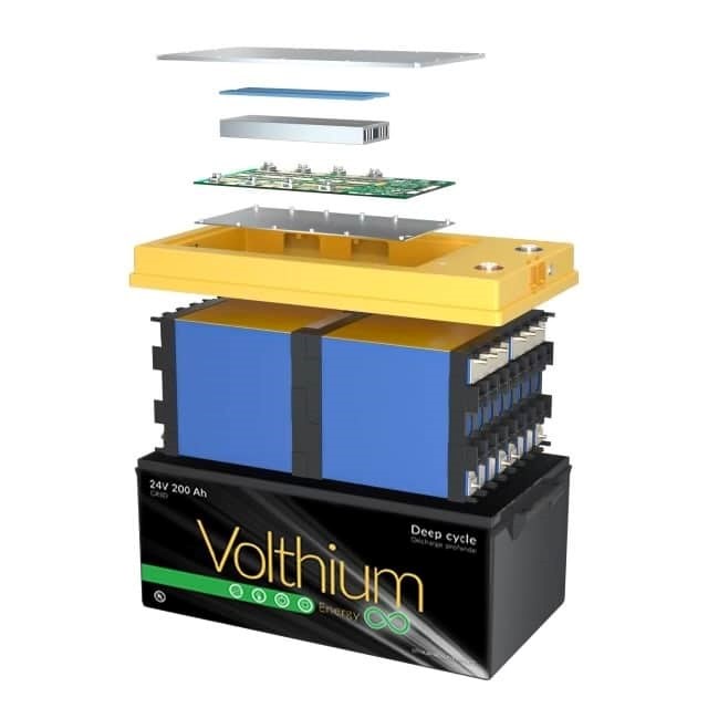 BATTERIE 24V–200AH - AUTOCHAUFFANTE LITHIUM VOLTHIUM – Image 5