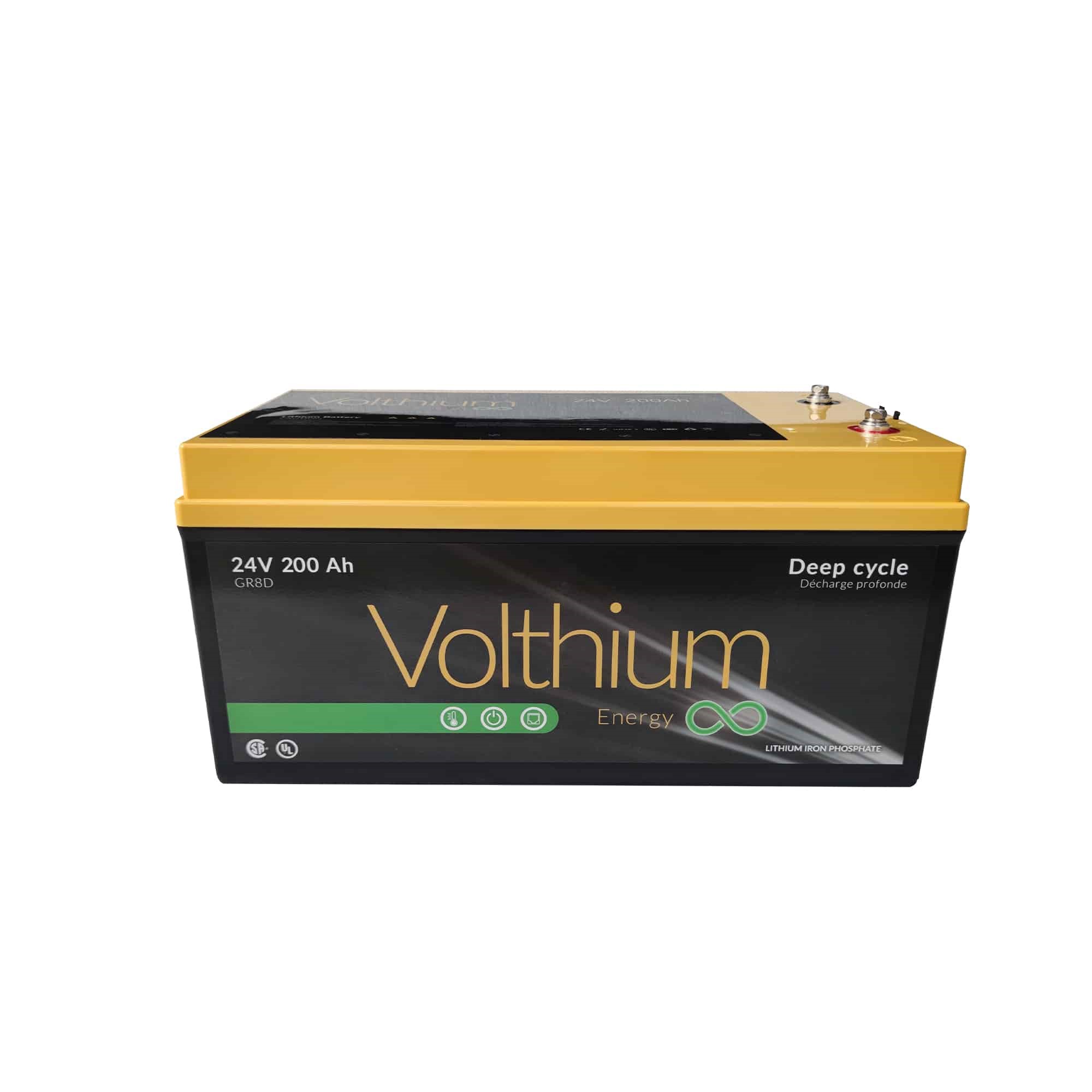 BATTERIE 24V–200AH - AUTOCHAUFFANTE LITHIUM VOLTHIUM – Image 4