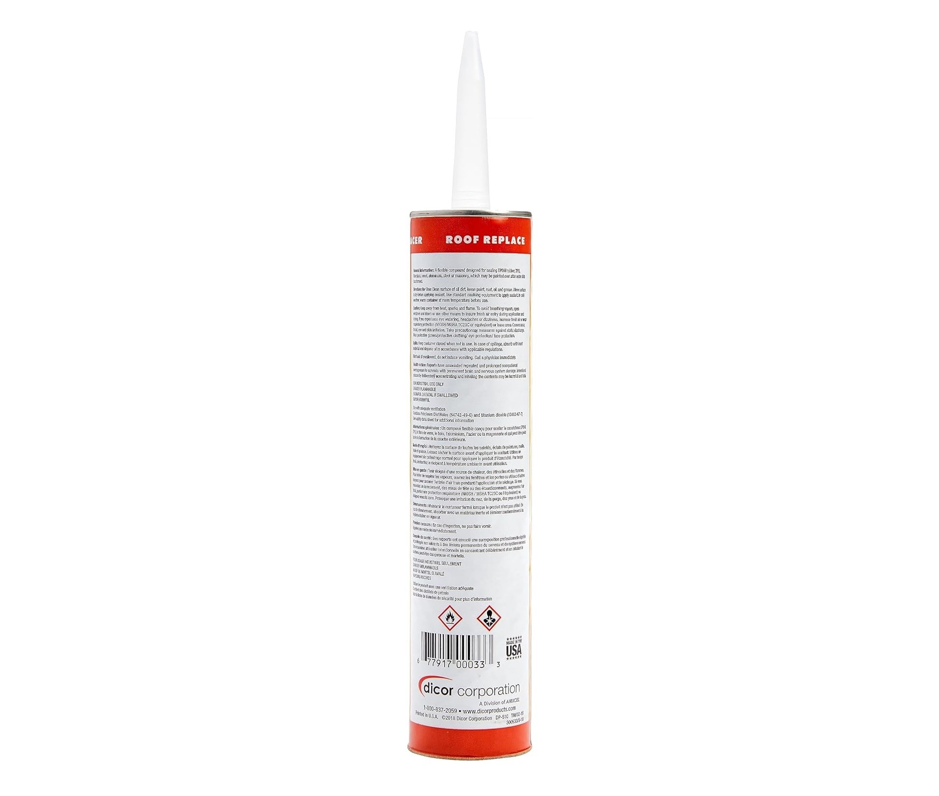 Dicor – Scellant Autonivelant Blanc pour Toiture – Image 2